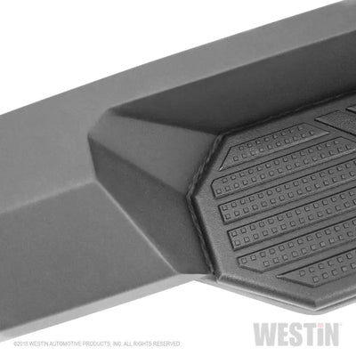 Westin 2019 Chevrolet Silverado/Sierra 1500 Crew Cab Xtreme Nerf Step Bars - Textured Black 