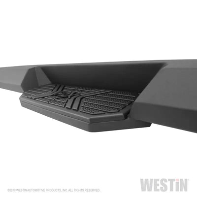 Westin 2019 Chevrolet Silverado/Sierra 1500 Crew Cab Xtreme Nerf Step Bars - Textured Black 
