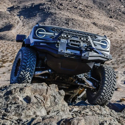 Westin 21-23 Ford Bronco(excl. Bronco Sport) XTS Skid Plate - Textured Black - Truck & Automotive