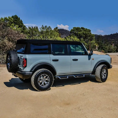 Westin/HDX 2021 + Ford Bronco Drop Nerf Step Bars - Textured Black - Truck & Automotive