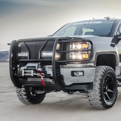 Westin HDX Flush Mount B-FORCE LED Light Kit (Set of 2) w/wiring harness - Black - Truck & Automotive