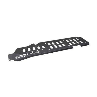 Westin/Snyper 07-17 Jeep Wrangler Unlimited Gas Tank Skid Plate - Textured Black 