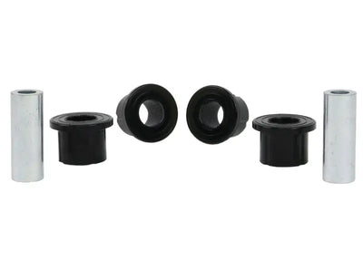 Automotive suspension bushings and sleeves for Nissan Frontier XTerra rear spring upgrade