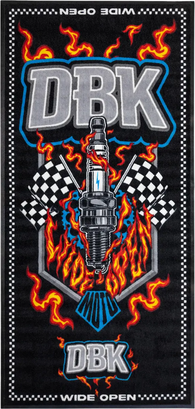 Wide Open Bike Mat 3.5'x7' - DBK