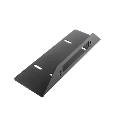 Winch Mount Fits 12,000 Pound Roller Or Hawse Fairlead Winch; To Go Rhino Rockline Bumpers; Textured Powder Coated;