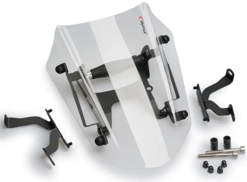 PUIG Windscreen Naked New Gen Sport Clear Duc for Powersports