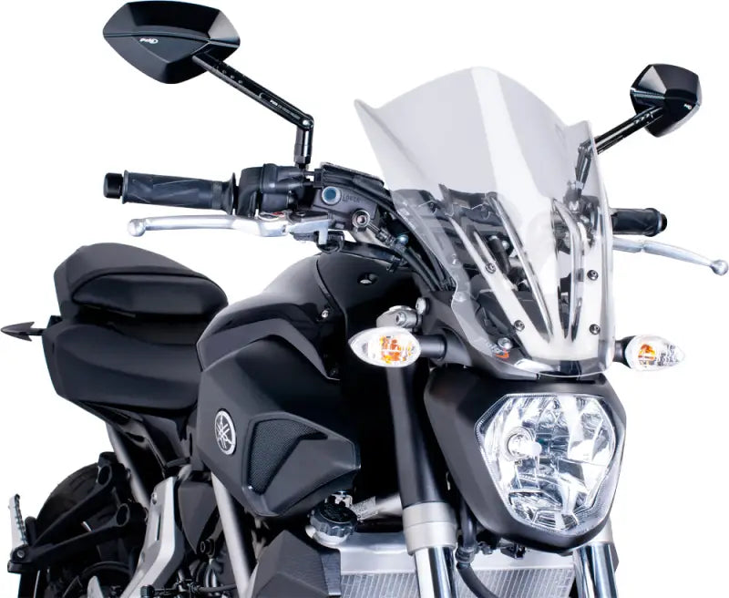 PUIG Windscreen Naked New Gen Sport Clear for Powersports