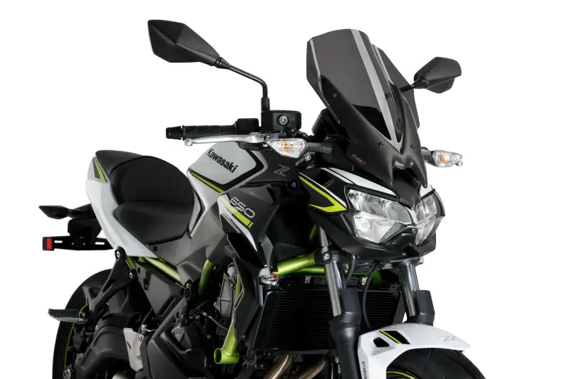 PUIG Windscreen Naked New Gen Touring Dark Smoke Kaw for Powersports