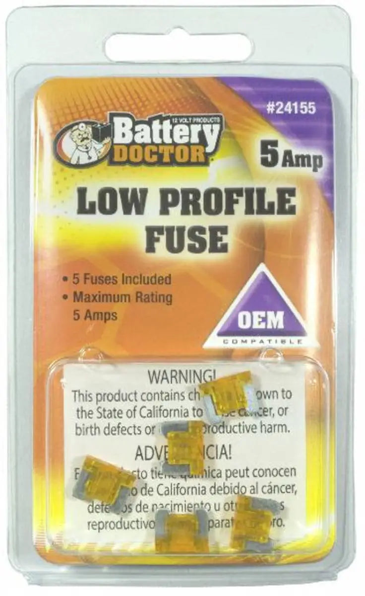 Wirthco 24155 Mini-Fuse-5 Amp - Fuse