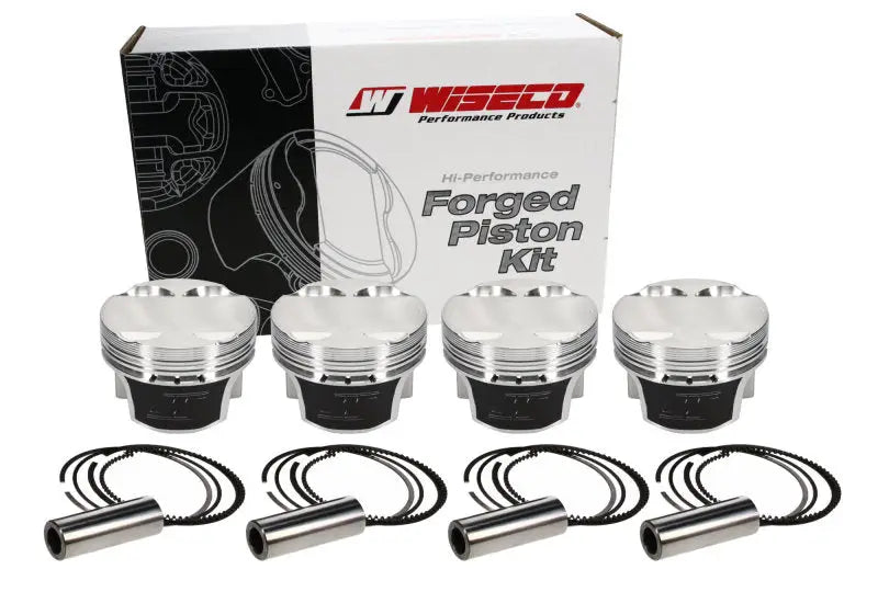 Wiseco Hyundai 4B11-T 2008+ Spherical Dish Piston Shelf Stock Kit - K651M86