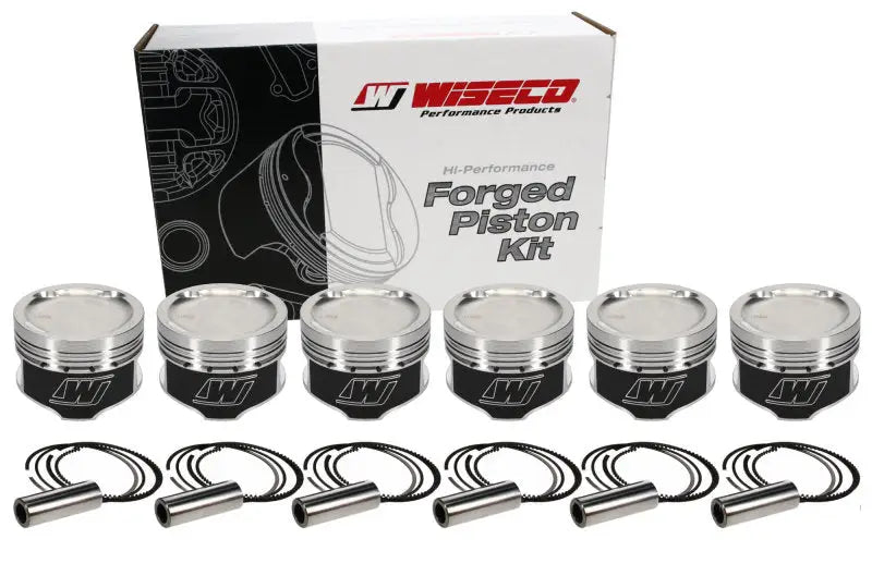 Wiseco Toyota 7MGTE 4v Dished -16cc Turbo 83.5 Piston Shelf Stock - 6613M835