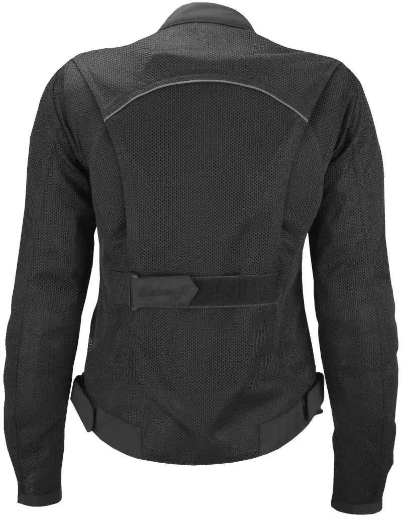 HIGHWAY 21 Women's Aira Mesh Jacket Black Sm for Powersports