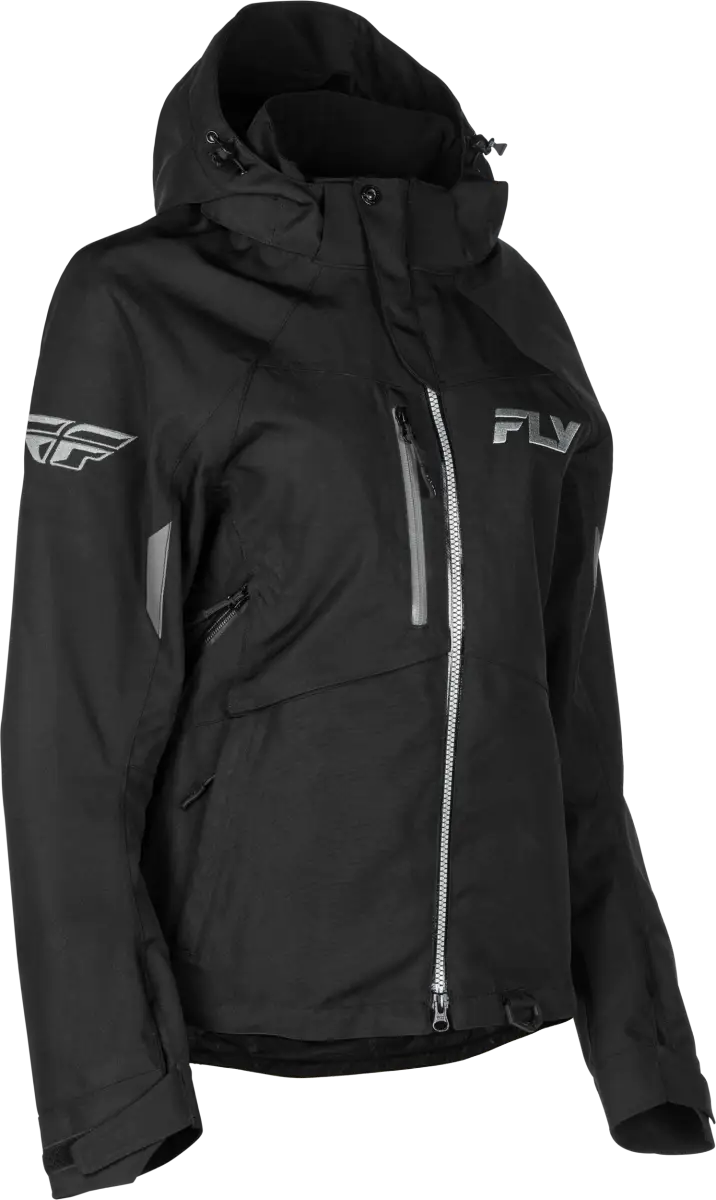 Women's Carbon Jacket Black/Grey 2x - FLY RACING