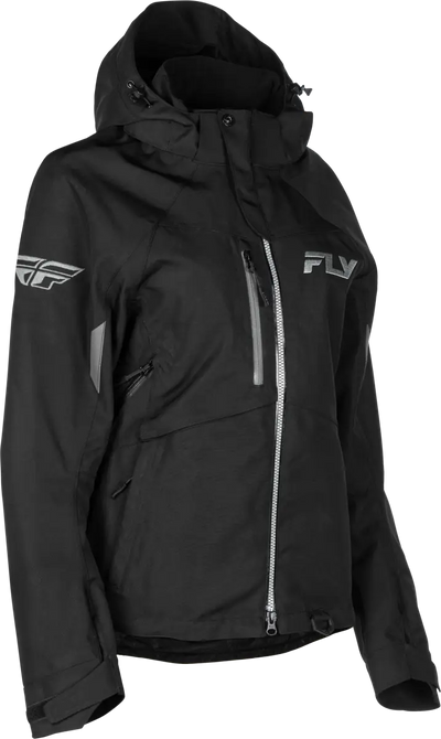 Women's Carbon Jacket Black/Grey 4x - FLY RACING