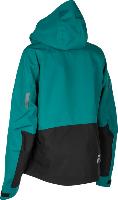 Women's Carbon Jacket Deep Lake/Black 3x - FLY RACING