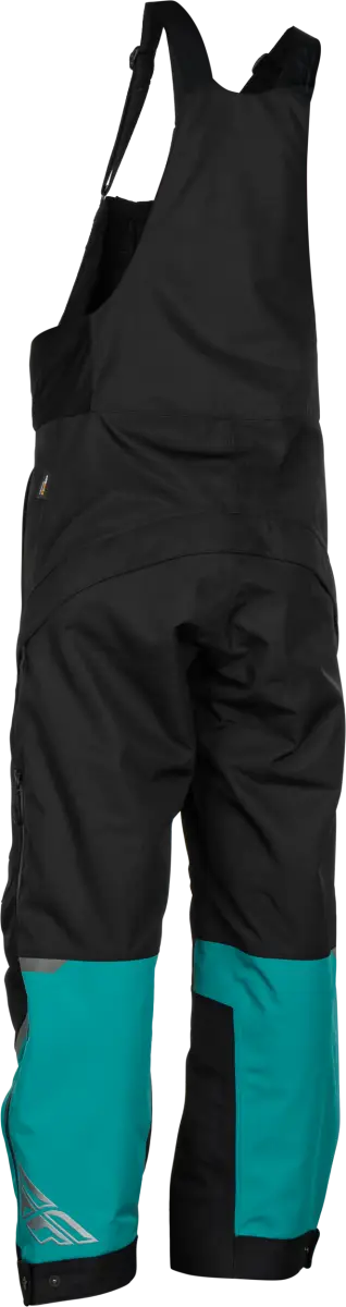 Women's Carbon Bibs Deep Lake/Black 2x - FLY RACING