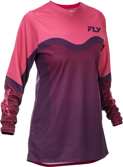 Women's F 16 Jersey Pink/Mauve Md - FLY RACING