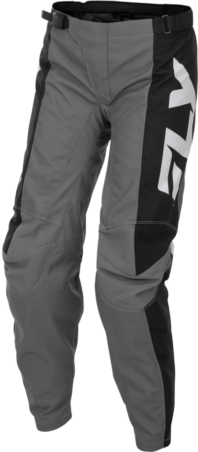 Women's F 16 Pants Grey/Black/White Sz 15/16 - FLY RACING