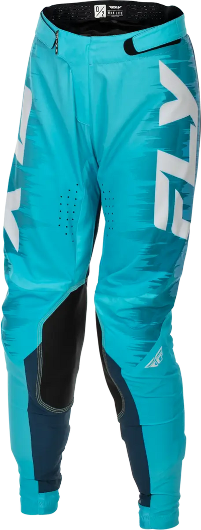 Women's Lite Pants Aqua/Navy/White Sz 0/02 - FLY RACING