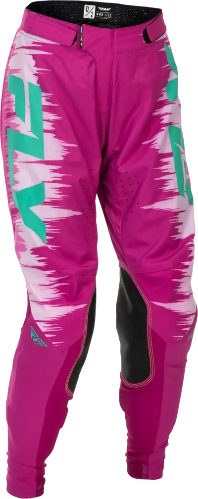 Women's Lite Pants Pink/Turquoise Sz 03/04 - FLY RACING