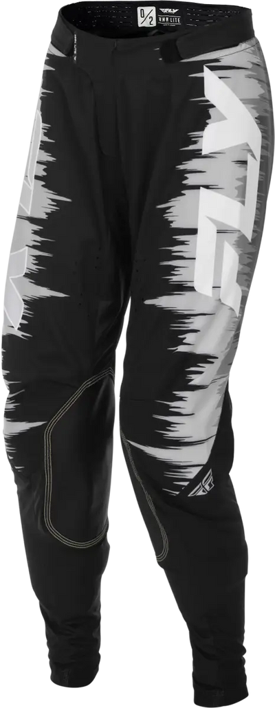 Women's Lite Pants Black/Grey/White Sz 11/12 - FLY RACING