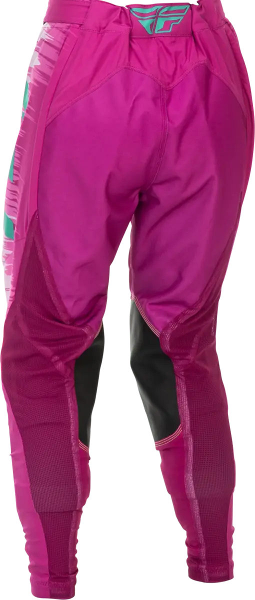 Women's Lite Pants Pink/Turquoise Sz 07/08 - FLY RACING