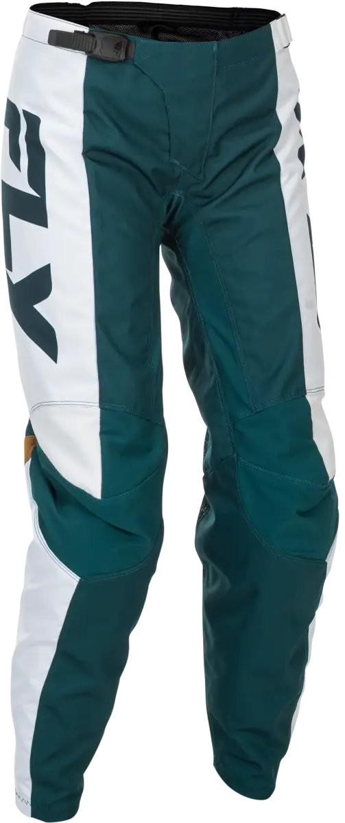 Women's F 16 Pants Teal/White/Gold Sz 00/02 - FLY RACING