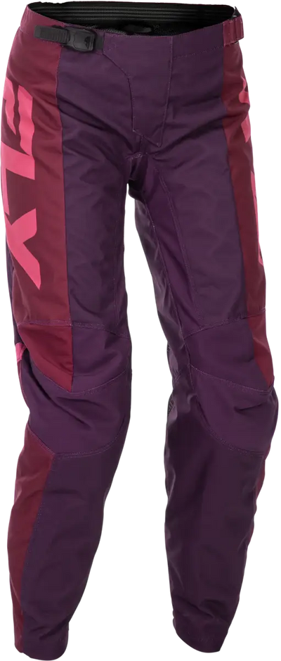 Women's F 16 Pants Pink/Mauve Sz 09/10 - FLY RACING