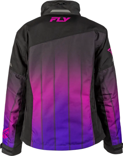 Women's Snx Pro Jacket Purple/Black Md - FLY RACING