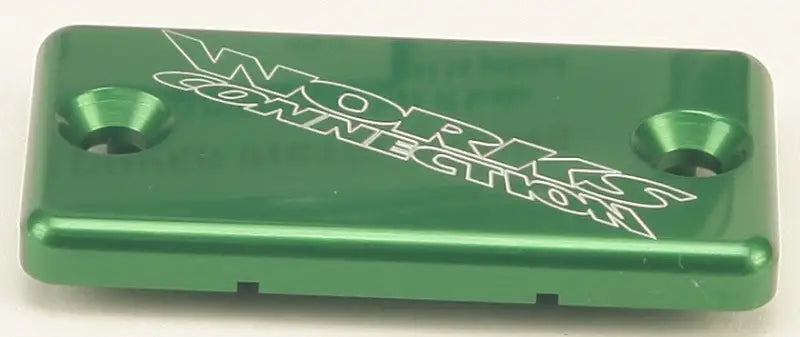 WORKS Front Brake Cover Green for Powersports