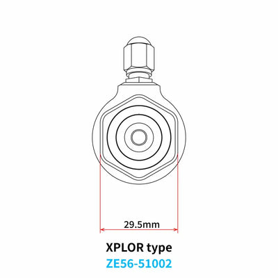 Wp Shock Gas Valve Xplor Shock - ZETA