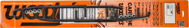 Orange and black package of drill bits for executive round bar runners WSD-8250