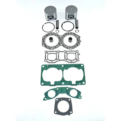 Complete two-cylinder end rebuild kit for Yamaha top end rebuild kit 81.25mm