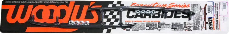 Woody’s Executive Series Carbides WYV-6450 8 Inch Round Bar Runners for Snowmobiles