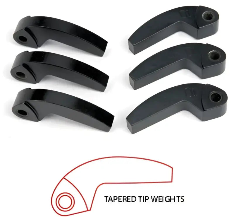 X-1 Hypershift Tapered Tip Machined Weights 3/Pk 84.5g 