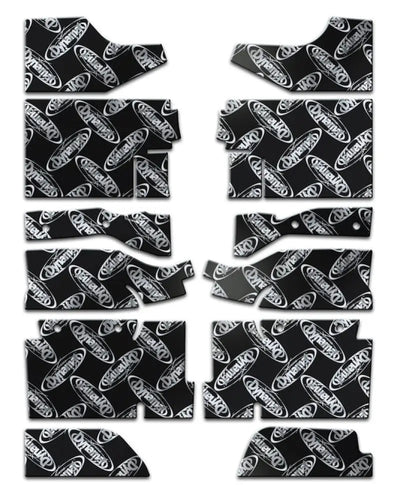 Dynamat sound deadening kit for Ford Mustang package tray replacement or upgrade