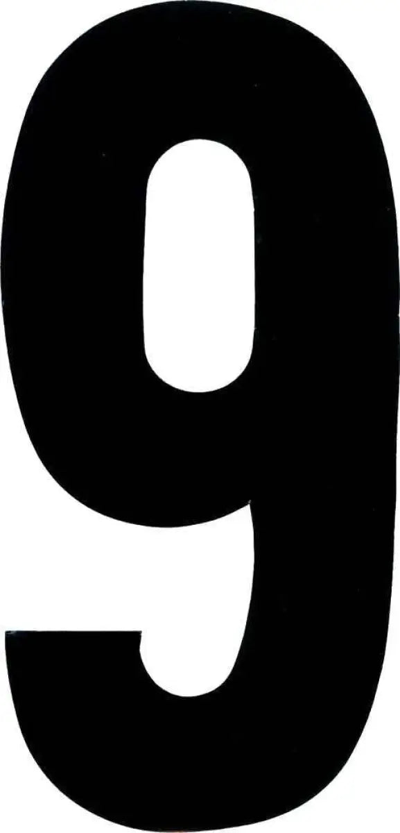 XT63W-9 #9 6" White Extreme Digits 3/Pk