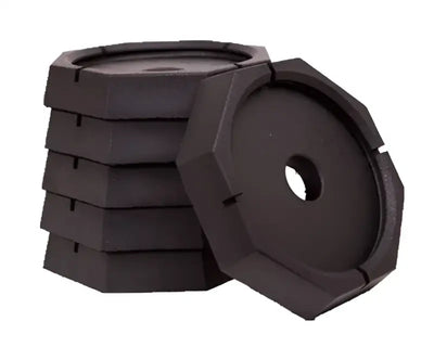 Stack of 6 XTRSP6 Snappad Snappad Xtra pads for stabilizing RVs and trailers, essential for superior stability and security in automotive, powersports, off-road, and marine exterior applications, truck accessories, interior, truck bed, and RV parts, AVADA - Best Sellers, Must Haves