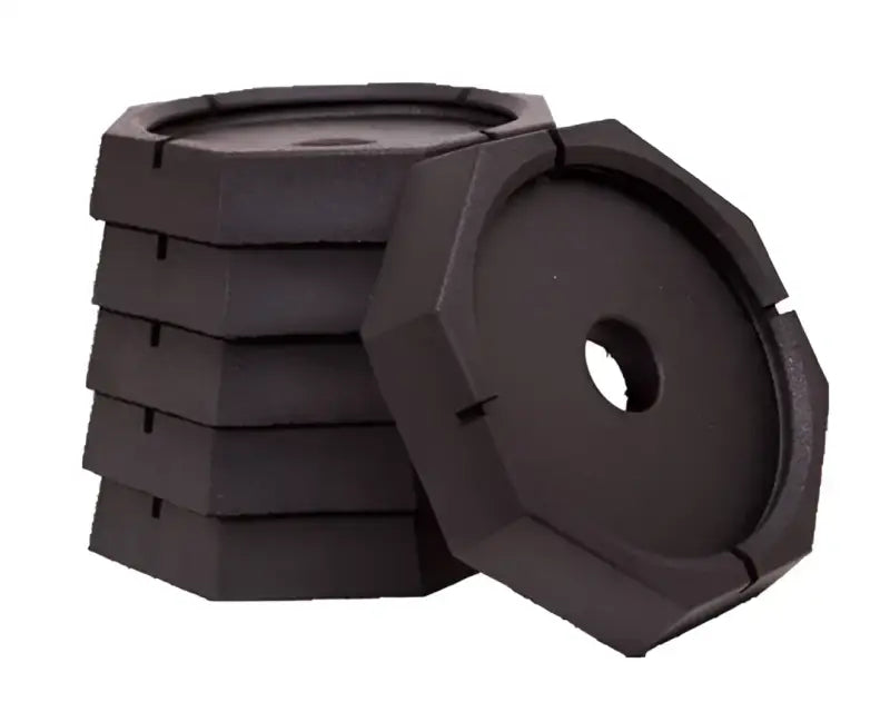 Stack of 6 XTRSP6 Snappad Snappad Xtra pads for stabilizing RVs and trailers, essential for superior stability and security in automotive, powersports, off-road, and marine exterior applications, truck accessories, interior, truck bed, and RV parts, AVADA - Best Sellers, Must Haves
