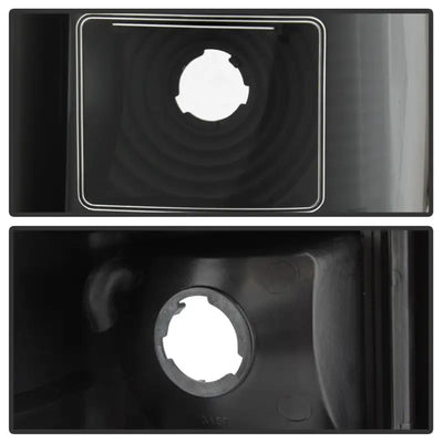 xTune Chevy Silverado 1500/2500/3500 99-02 / Version 3 Tail Lights Black ALT-ON-CS99V3-LBLED-BK - Truck & Automotive
