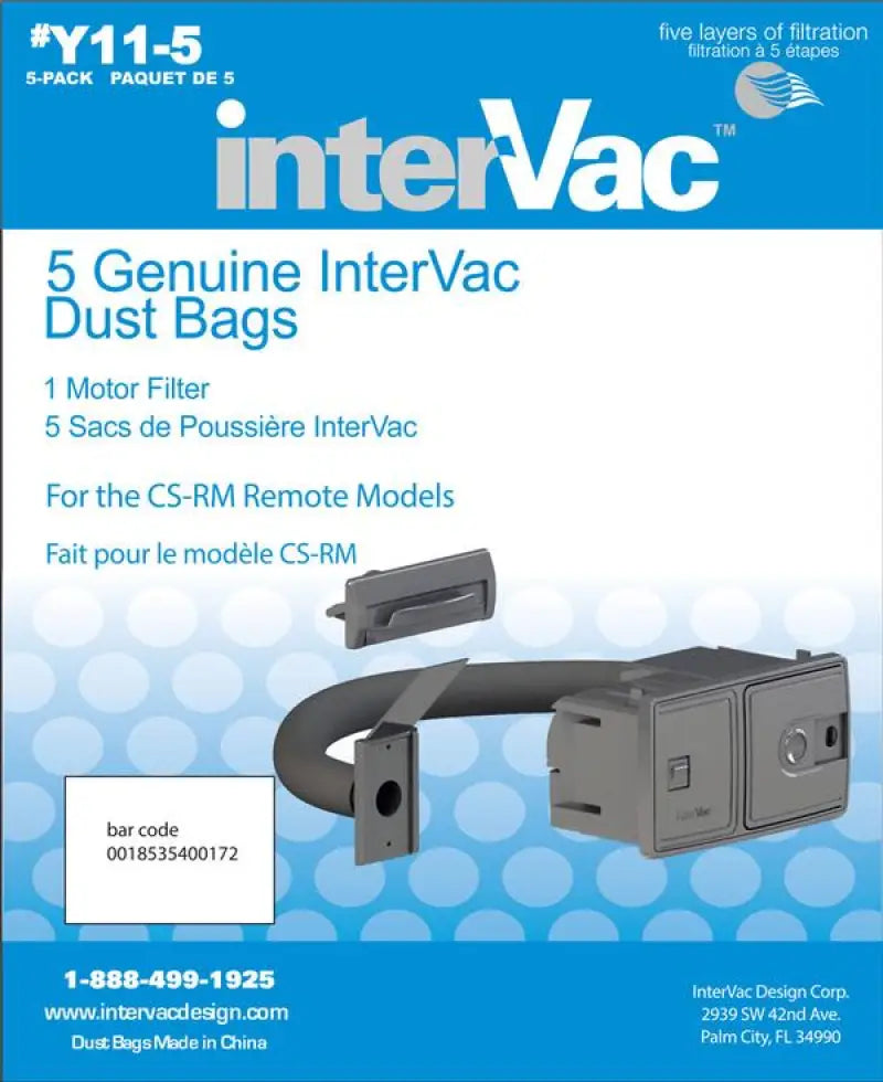 Y11-5 Vacuum Cleaner Bag