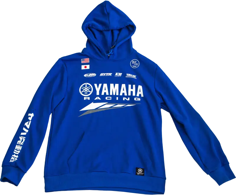 Yamaha Factory Sweatshirt Blue Xxl - D-COR