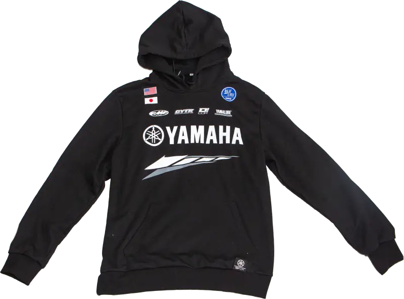 Yamaha Factory Sweatshirt Black Xl - D-COR