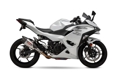 Exhaust Street At2 Slip On Ss Ss Cf - YOSHIMURA