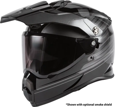 Youth At 21y Adventure Raley Helmet Black/Grey Ym - GMAX