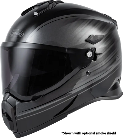 Youth At 21y Adventure Raley Helmet Black/Grey Ym - GMAX