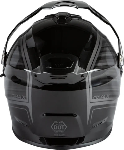 Youth At 21y Adventure Raley Helmet Black/Grey Ym - GMAX