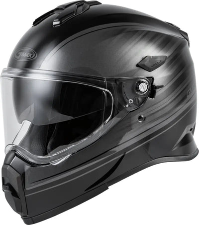 Youth At 21y Adventure Raley Helmet Black/Grey Ym - GMAX
