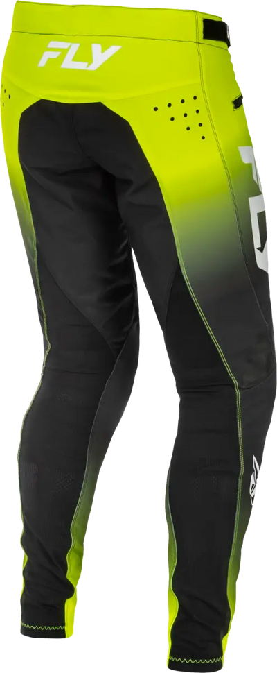 Youth Rayce Bicycle Pants Lime/Black/White Sz 18 - FLY RACING