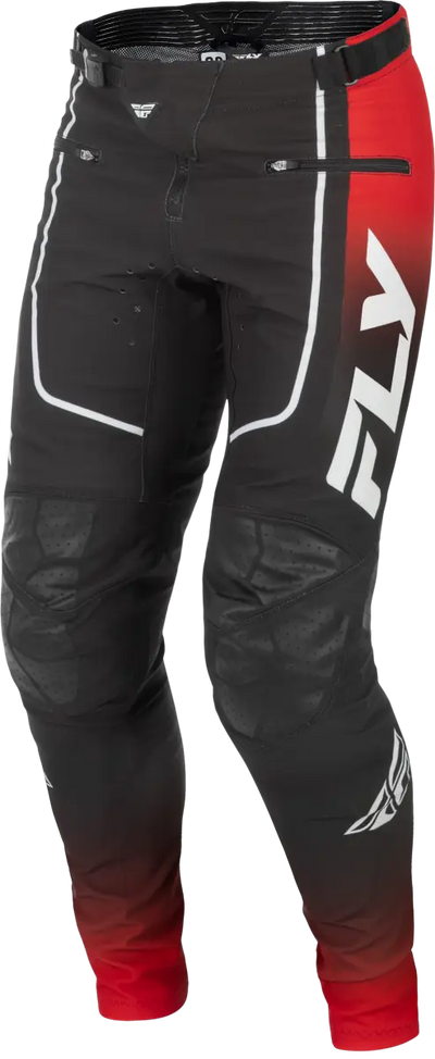 Youth Rayce Bicycle Pants Red/Black/White Sz 24 - FLY RACING